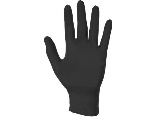 Rukavice CXS STERN BLACK, jednorázové, nitrilové, vel. 7