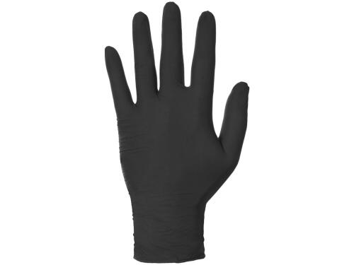 Rukavice CXS STERN BLACK, jednorázové, nitrilové, vel. 9