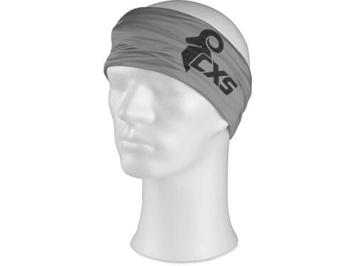 Šátek multifunkční CXS LORY, 23x45, černo - šedý