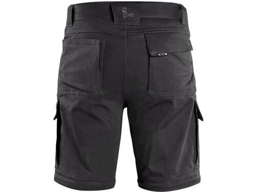 Kalhoty CXS VENATOR, pánské s odepínacími nohavicemi, černé, vel. 62