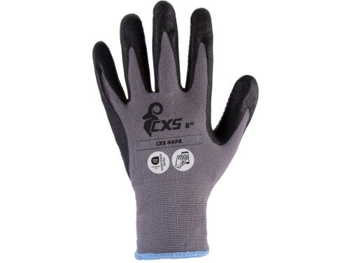 Rukavice CXS NAPA, máčené v nitrilu, vel. 07