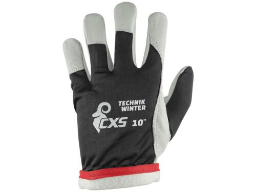 Rukavice CXS TECHNIK WINTER, zimní, kombinované, vel. 10