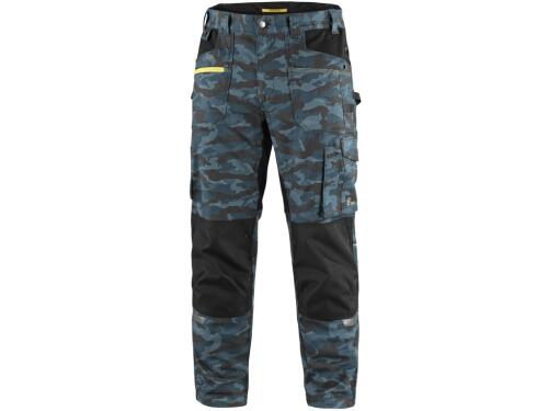 Kalhoty CXS STRETCH, pánské, maskáčové modré, vel. 46