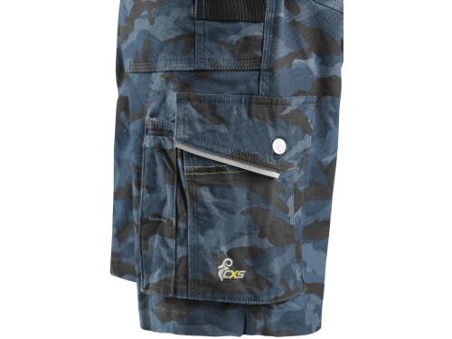 Kraťasy CXS STRETCH, pánské, maskáčové modré, vel. 60
